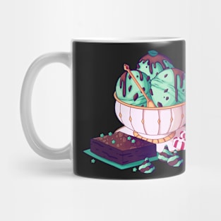 Mint Chocolate Snacks Mug